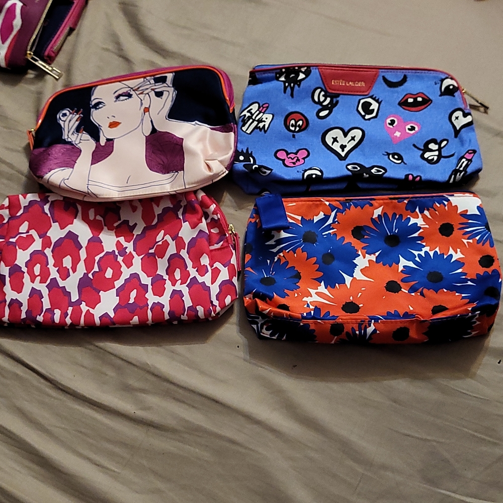 Estee Lauder makeup bags